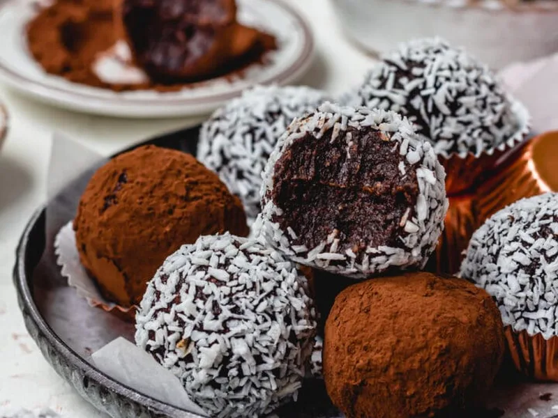 No-Bake Chocolate Weetabix Protein Balls