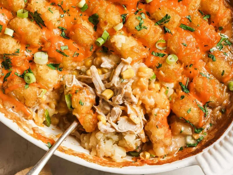 Easy Chicken and Pasta Casserole with Mixed Vegetables