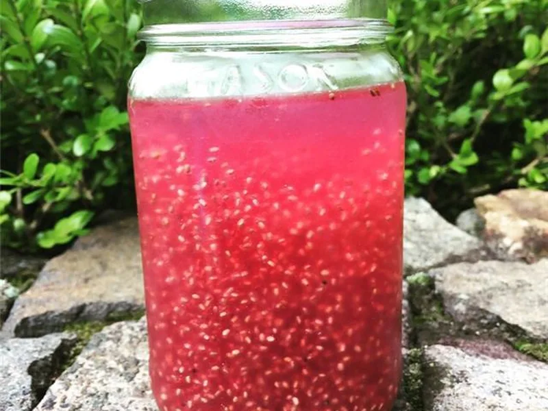 Chia Seed Electrolyte Drink with Ultima Replenisher