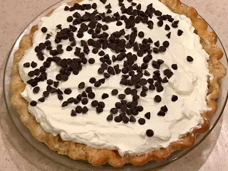 Rich Evaporated Milk Chocolate Cream Pie with Silky Filling