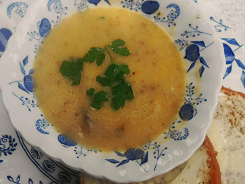 Swedish Mushroom Soup with Sherry and Cream