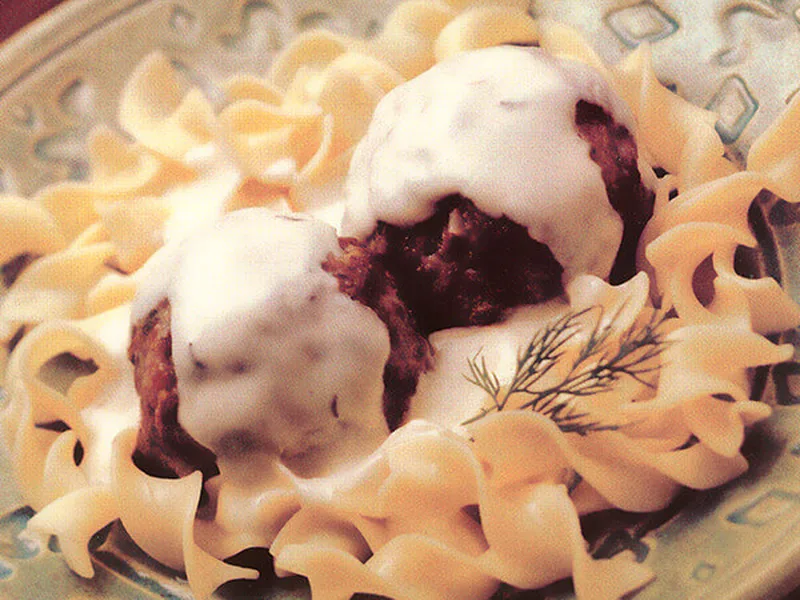 Swedish Meatballs in Sour Cream Sauce