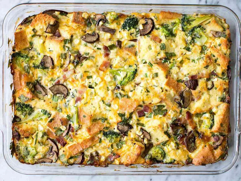 Baked Chicken and Vegetable Casserole with Pasta