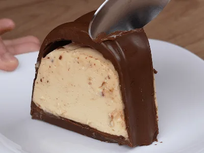 Giant Passion Fruit Chocolate Truffle Cake