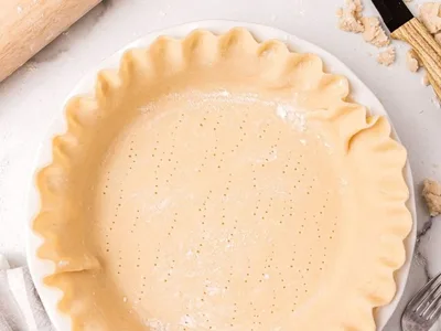 Flaky Pie Crust with Shortening