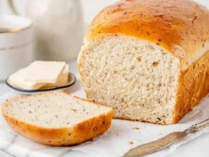 Vegan Fluffy Sandwich Bread No Bread Maker