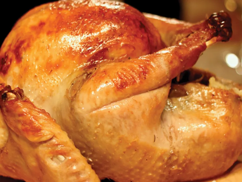 Cider-Glazed Roasted Turkey with Apple Brandy Gravy