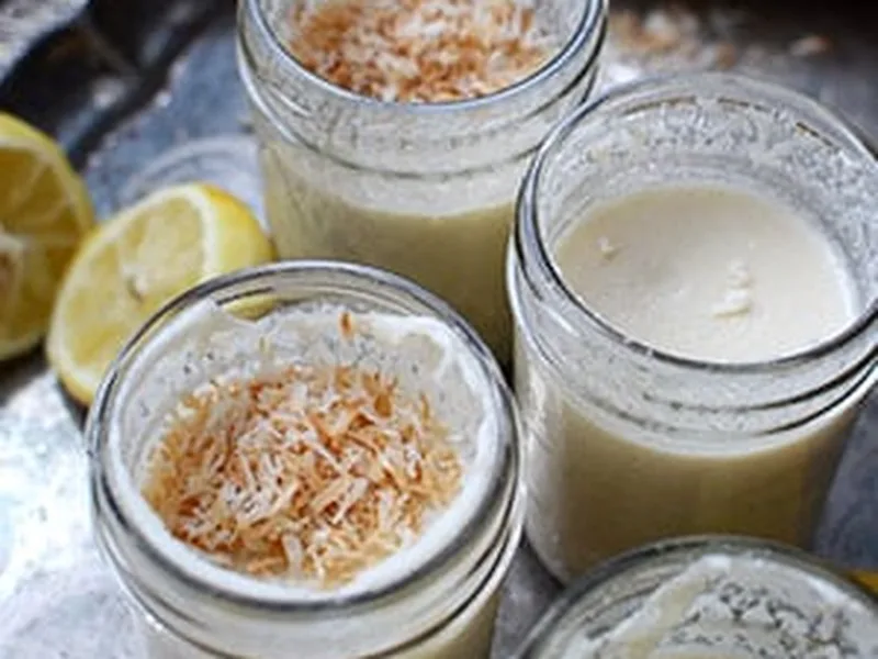 Instant Pot Lemon Gelatin Pudding Cups