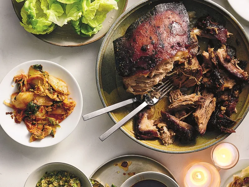 Momofuku-Style Sugar and Salt Cured Slow-Roasted Pork Butt