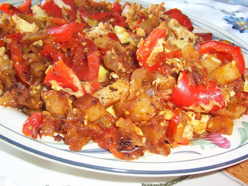 Spanish Pisto: Stewed Summer Vegetables