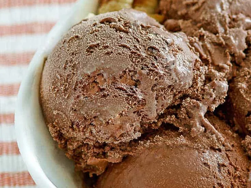 Ben & Jerry's Style Chocolate Ice Cream