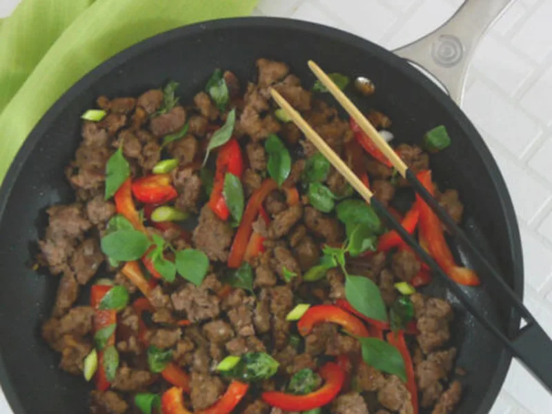 Thai Basil Beef Stir-Fry with Fish Sauce
