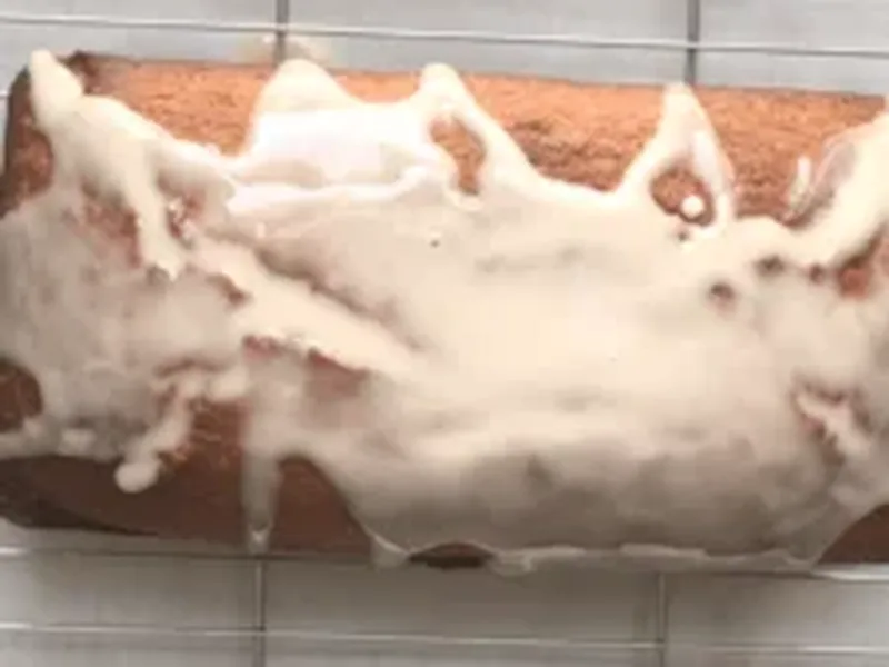 Easy One Bowl Lemon Cake with Yogurt and Lemon Glaze