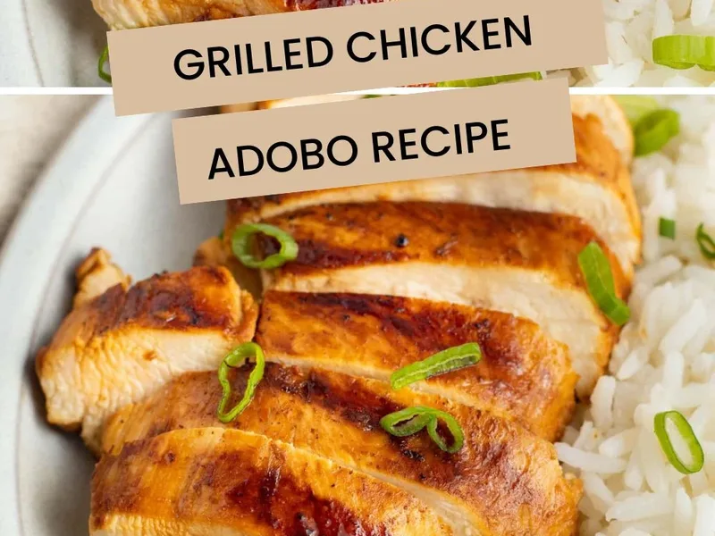 Filipino-Style Grilled Chicken Adobo with Honey Soy Glaze