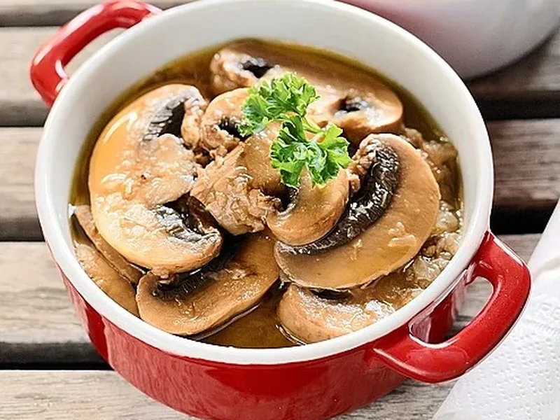 Spanish Mushroom Escabeche with Sherry Vinegar