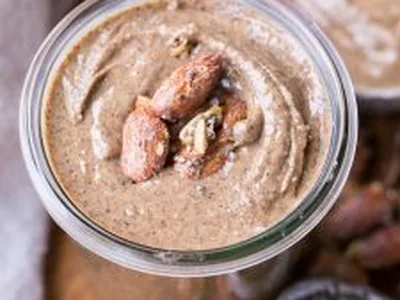 Maple Almond Butter with Chia, Flax and Hemp Seeds