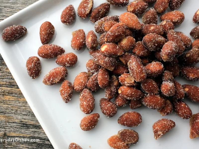 Honey Roasted Almonds with Sea Salt and Optional Spices