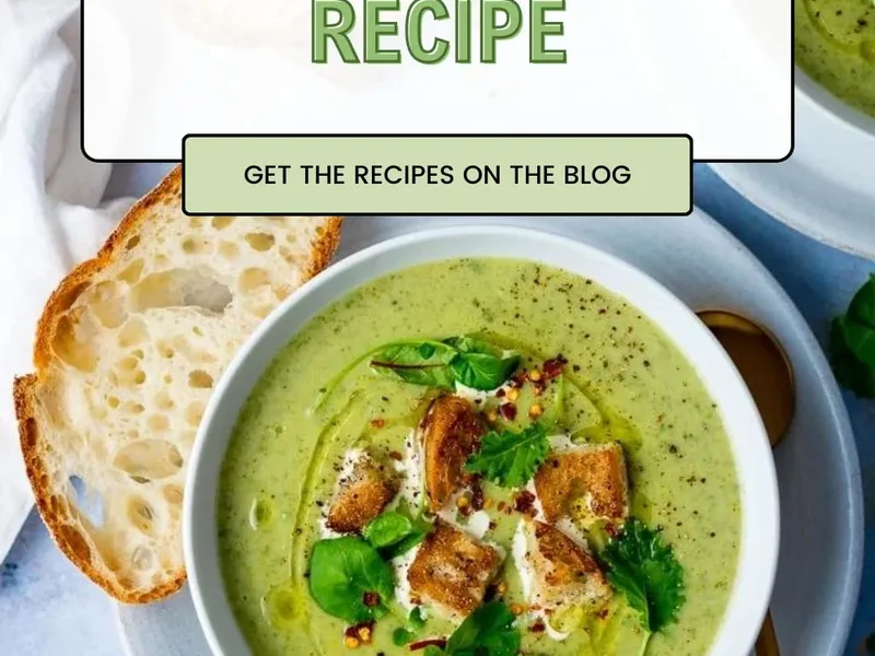 Creamy Blended Broccoli Soup with Butter Roux