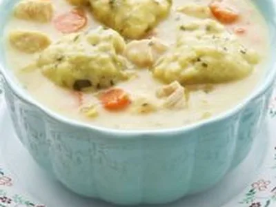 Slow Cooker Chicken and Dumplings with Fluffy Buttermilk Dumplings