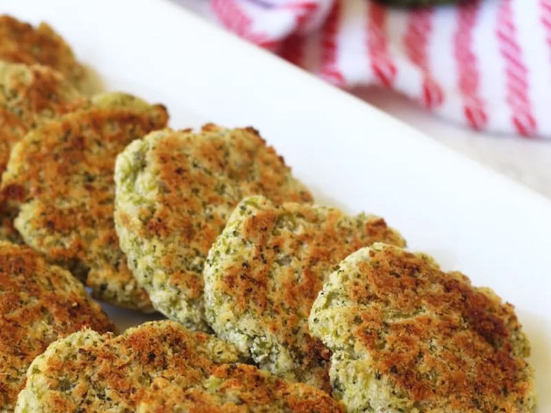 Bacon Broccoli Veggie Nuggets - Crispy Baked Bites