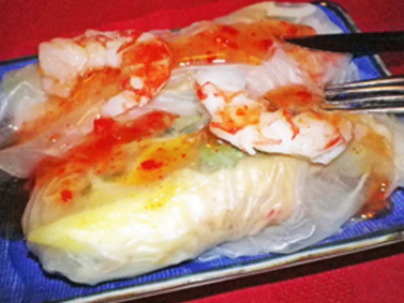 Prawn, Mango & Avocado Rice Paper Rolls