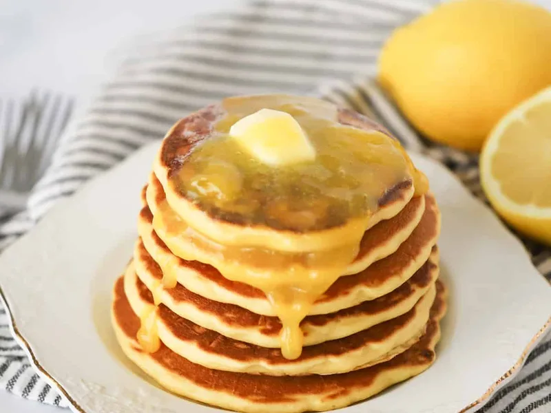 Fluffy Lemon Ricotta Pancakes with Fresh Zest