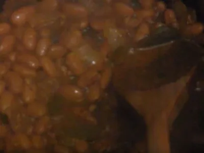 Vegetarian Pinto Beans with Soffritto