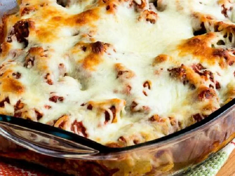 Chicken Meatball and Artichoke Casserole