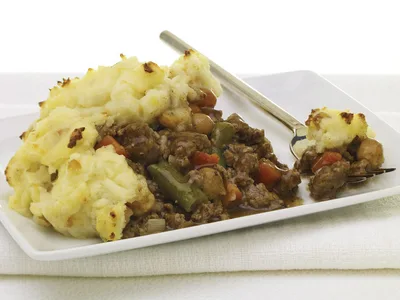 Shepherd's Pie with Cumin and Smashed Chickpeas