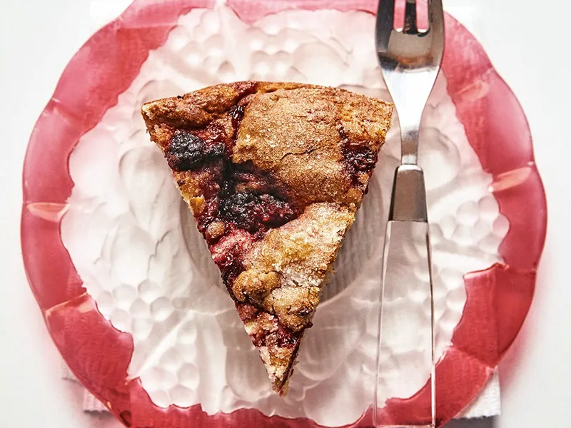 Ricotta Raspberry Cake with Citrus Zest