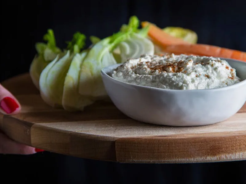 Kentucky Benedictine Dip with Cucumber Cream Cheese