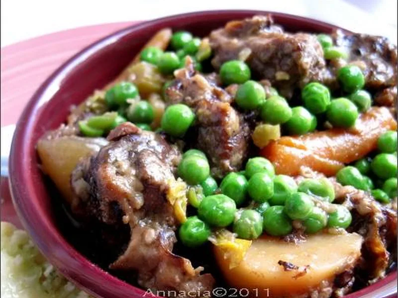 Slow-Cooker Beef Stew with Wine and Root Vegetables