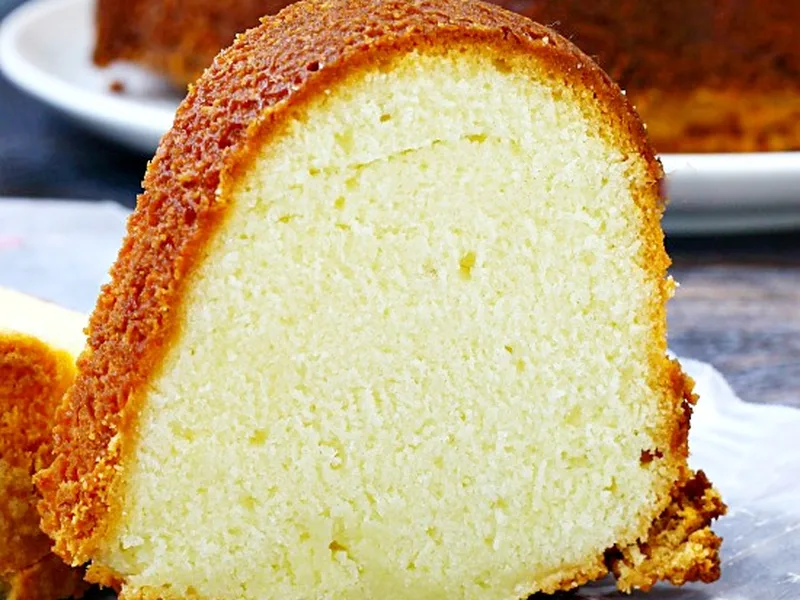 Classic Lemon Cream Cheese Pound Cake