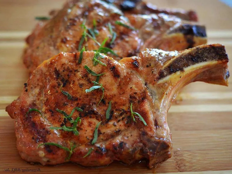 Maple Dijon Glazed Pork Chops - Sweet and Tangy Skillet