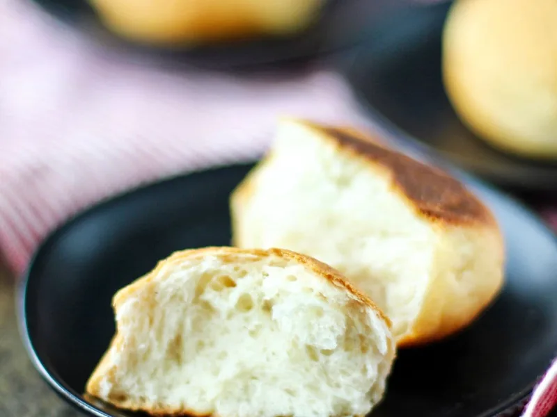 Pineapple Buns with Tangzhong and Crispy Topping