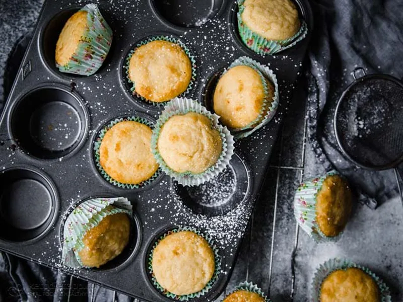 Simple Keto Almond Flour Muffins with Sugar-Free Sweetener
