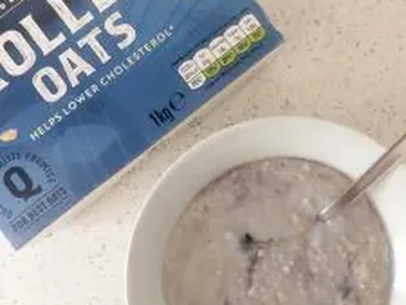 Blueberry Chia Porridge for Baby Led Weaning