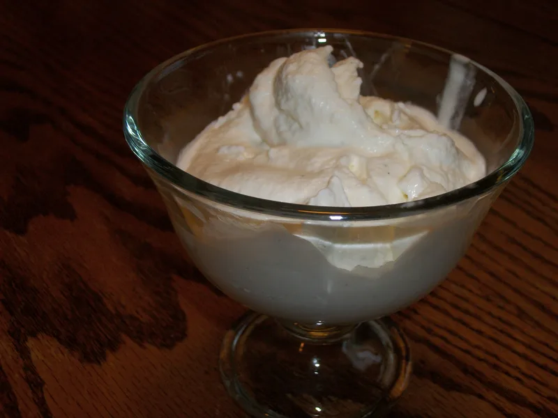 Philly-Style Double Vanilla Ice Cream, No Eggs
