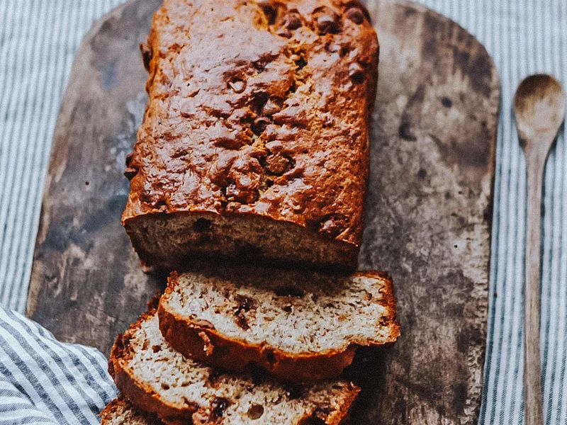 Oil-Based Banana Bread Without Butter