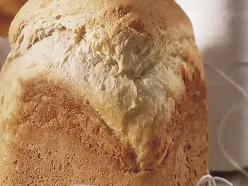 Bread Machine Crusty Sourdough with Week-Old Starter