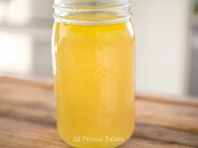Instant Pot Chicken Bone Broth, 70 Minutes
