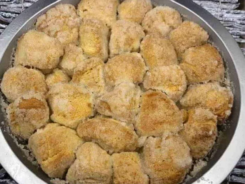 Air Fryer Cinnamon Sugar Pull-Apart Donuts