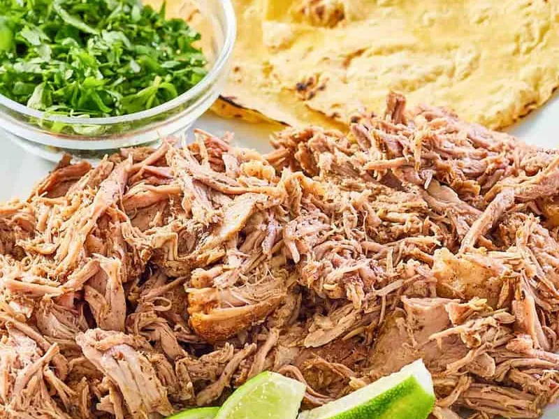 Slow Oven Roasted Chipotle Pork Shoulder Tacos