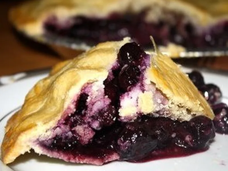 Gluten-Free Blueberry Pie with Double Crust