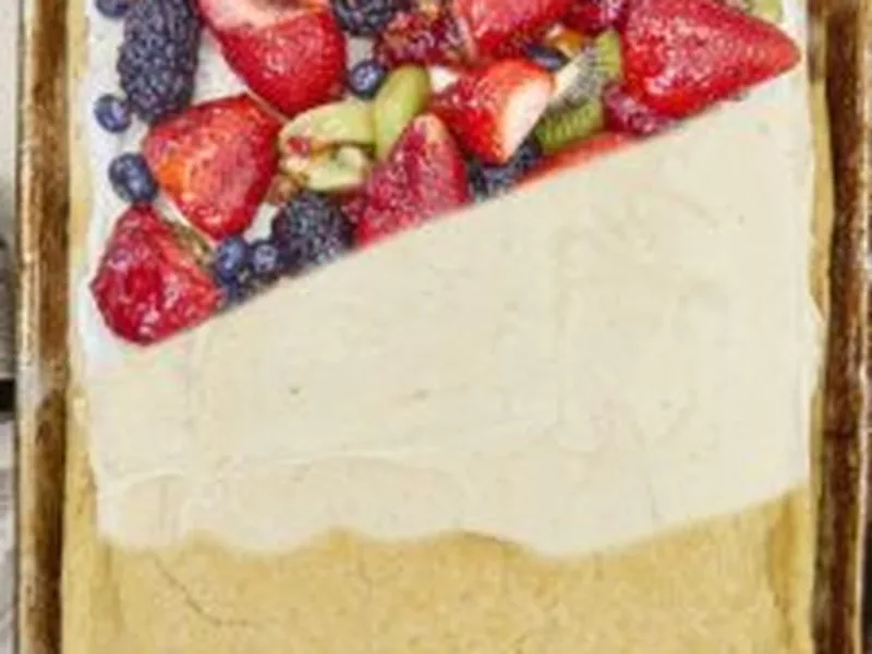 Vanilla Sugar Cookie Crust Base for Custom Toppings