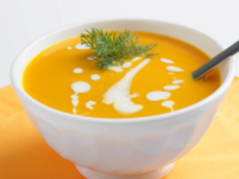 Butternut Squash Slowcooker Soup with Curry