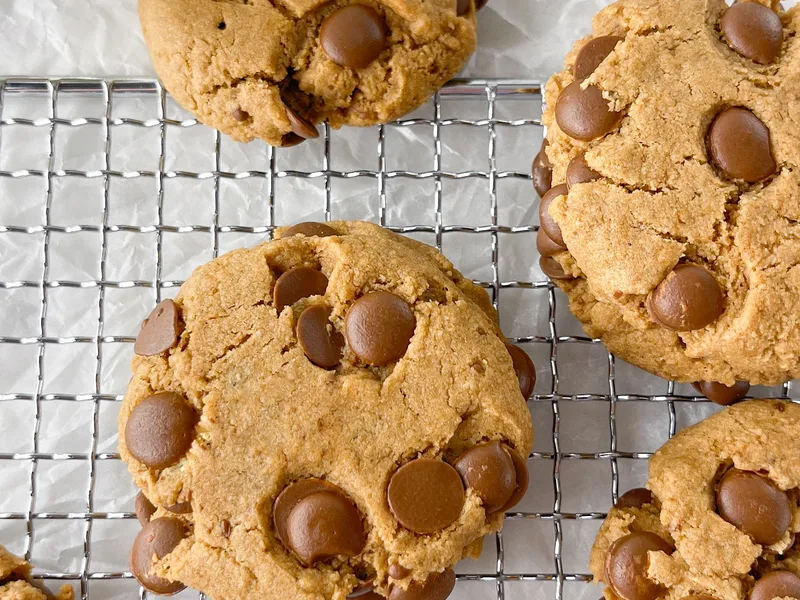 Carob Chip Cookies: Nut-Based Vegan Bakes