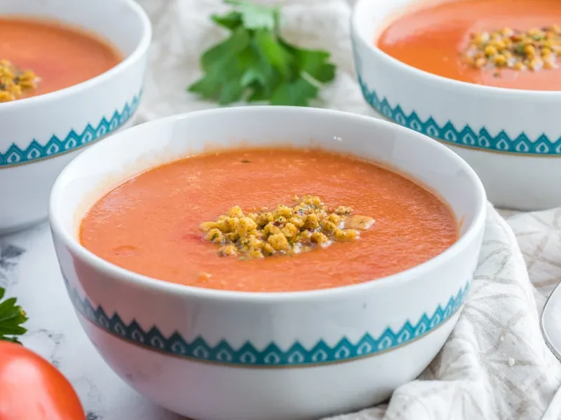 Instant Pot Creamy Tomato Basil Soup