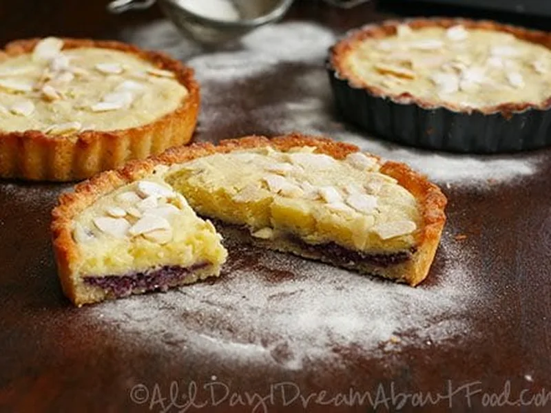 Raspberry Frangipane Tarts with Almond Flour Crust