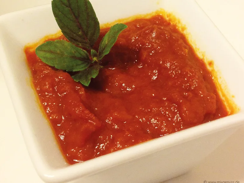 Hot and Spicy Tomato Sauce with Sambal